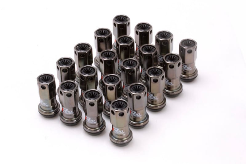 Project Kics — Project Kics 12X1.50 R40 Iconix Classical Lug Nuts w/ Black Plastic Cap - 20 - No Locks