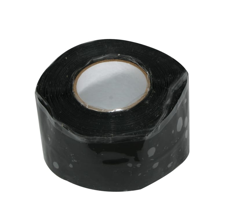 Moroso — Moroso Self-Vulcanizing Tape - Black - 12ft Roll x 1in Wide