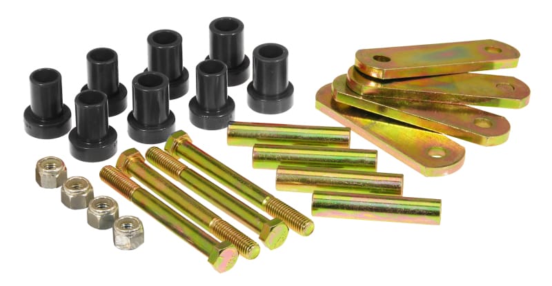 Prothane — Prothane Chrysler HD Conversion Shackle Kit for Super Stock Springs - Black
SPRING/SHACKLE BUSH