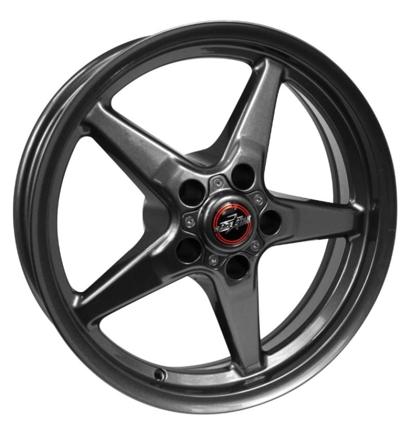 Race Star — Race Star 92 Drag Star Bracket Racer 17x7 5x4.50bc 4.25bs Metallic Gray Wheel