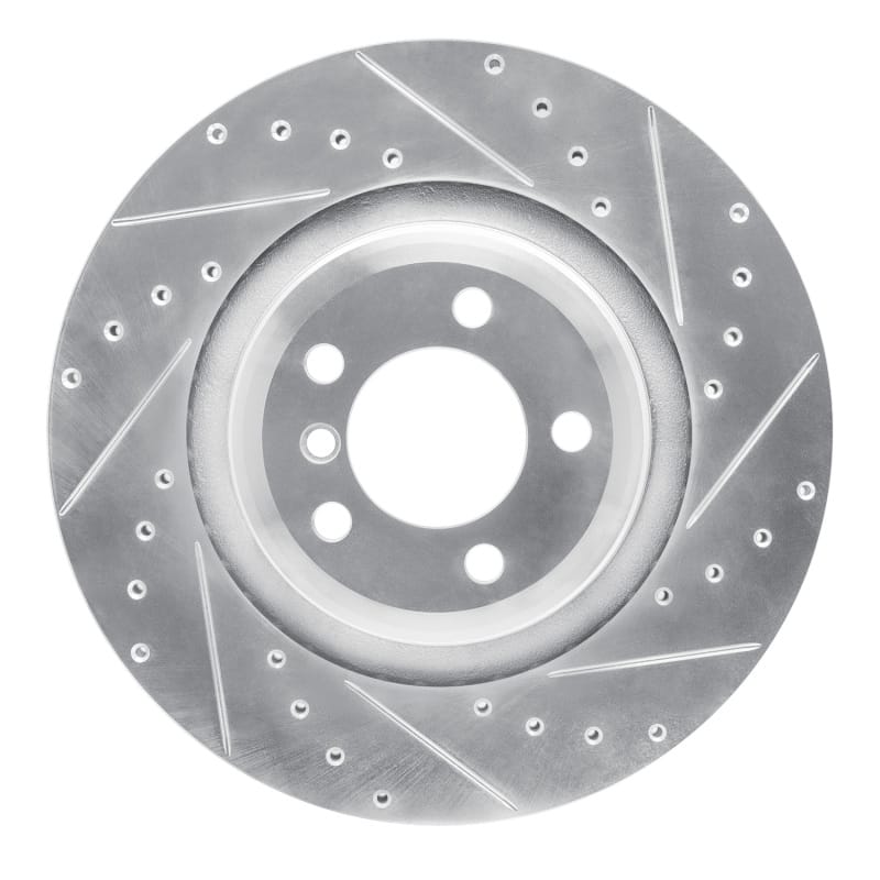 R1 Concepts — R1 07-08 BMW ALPINA B7 Rear Right Drilled & Slotted Silver Brake Rotor
R1 Brake Rotor Drill