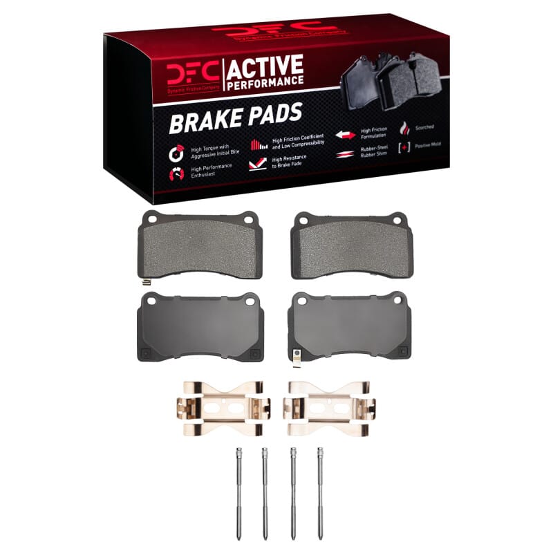 DFC — DFC 09-24 Nissan GT-R Rear Active Performance Pads and Hardware Kit
DFC Brake Pad Set
