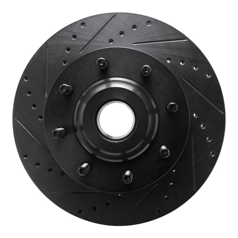 R1 Concepts — R1 05-07 Ford F-250 2WD (Super Duty) Front Left Drilled & Slotted Black Brake Rotor
R1 Brake Rotor Drill