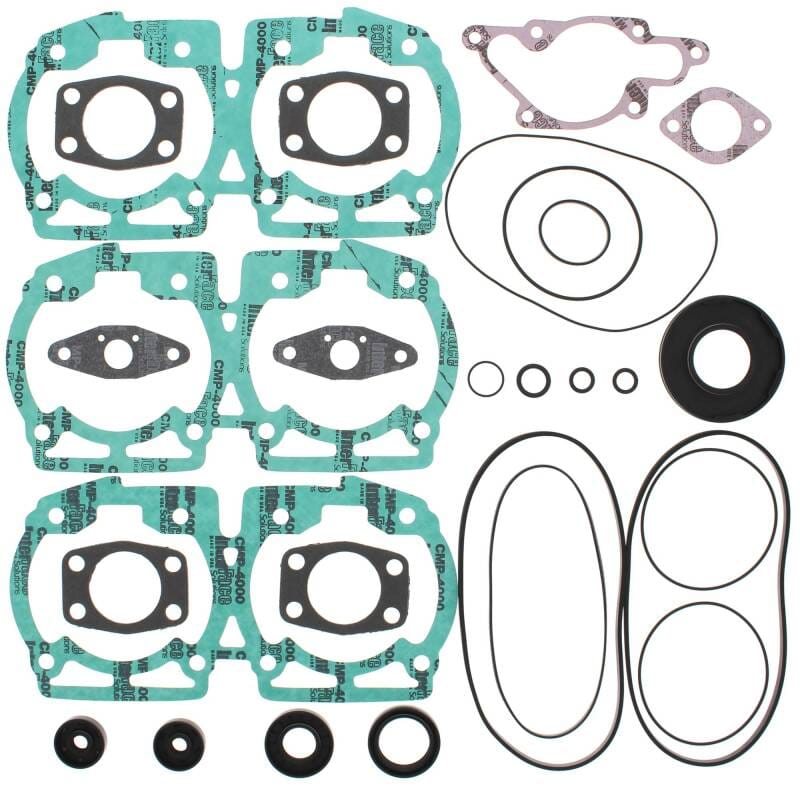 Vertex Pistons — Vertex Gaskets 1995 Ski-Doo Formula MX Z 454 Complete Gasket Kit w/ Oil Seals