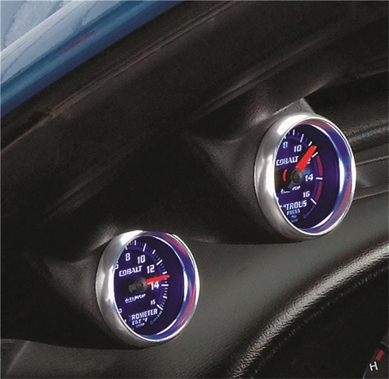 AutoMeter — Autometer 03-04 Ford Mustang Dual 2-1/16 A-Pillar Pod - Black
2-1/16" DUAL POD, FO