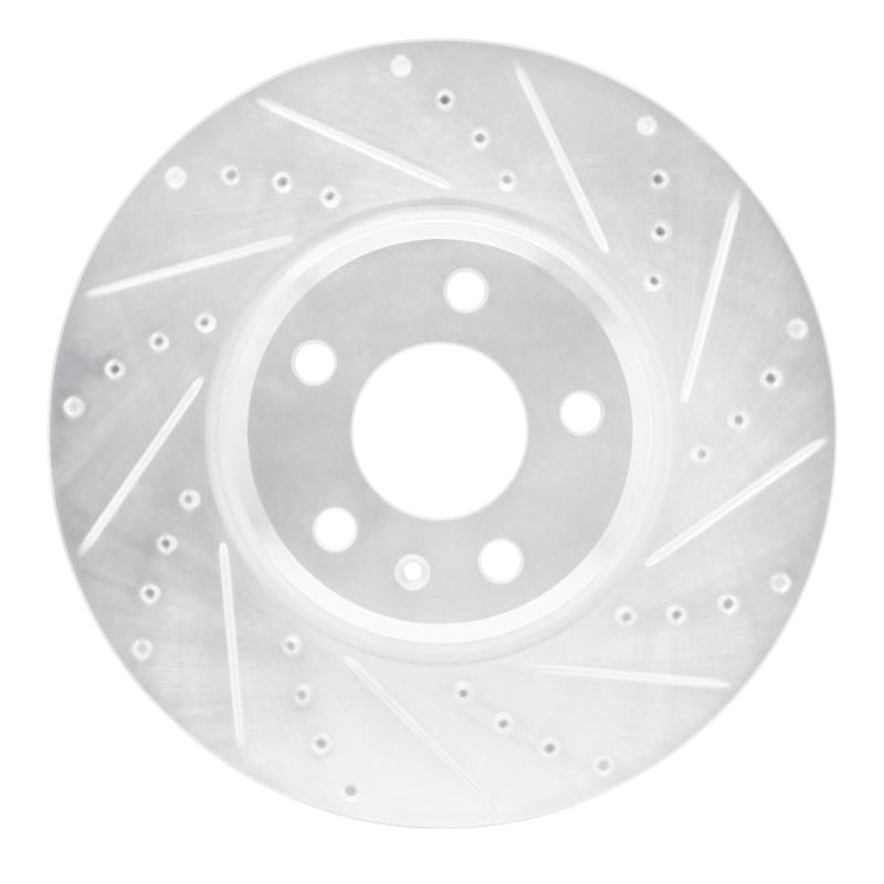 R1 Concepts — R1 08-12 Audi Q5 (USA/Canada Excl Hybrid) Front Right Drilled & Slotted Silver Brake Rotor
R1 Brake Rotor Drill