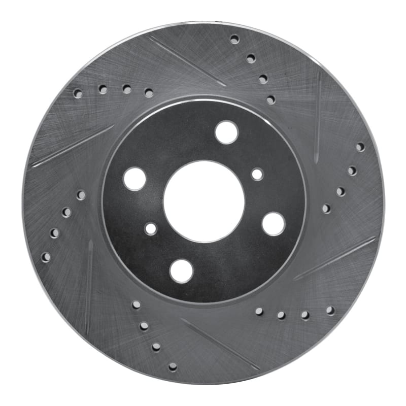 R1 Concepts — R1 04-06 Scion XA Front Right Drilled & Slotted Silver Brake Rotor
R1 Brake Rotor Drill