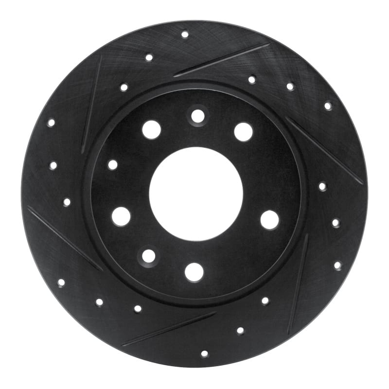 R1 Concepts — R1 14-25 Mazda 3 Rear Left Drilled & Slotted Black Brake Rotor
R1 Brake Rotor Drill