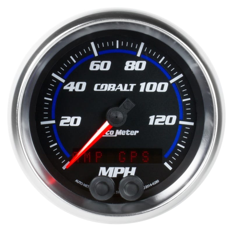 AutoMeter — Autometer Cobalt 3-3/8in 0-140MPH In-Dash Electronic GPS Programmable Speedometer
GA 3.4" SPD GPS CB