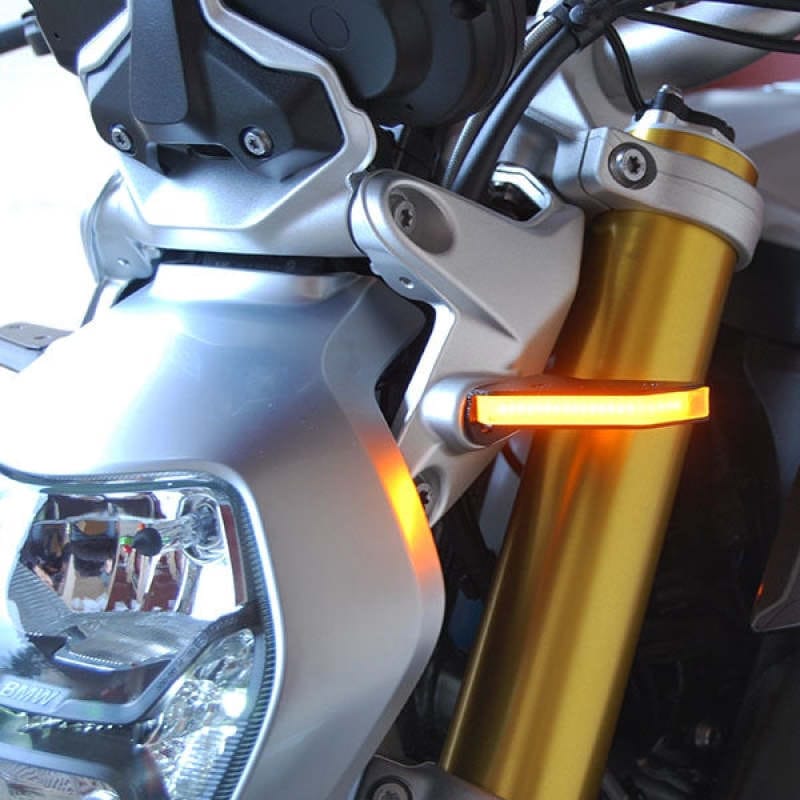 New Rage Cycles — New Rage Cycles 15+ BMW R1200R / RS Front Signals w/Load EQ