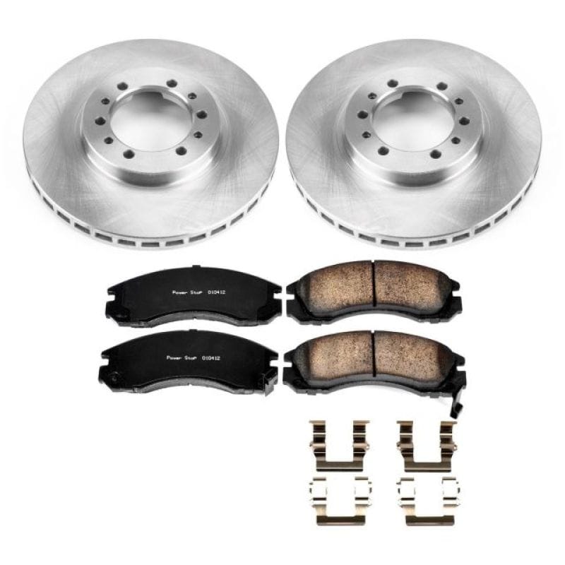 PowerStop — Power Stop 91-96 Mitsubishi Montero Front Autospecialty Brake Kit