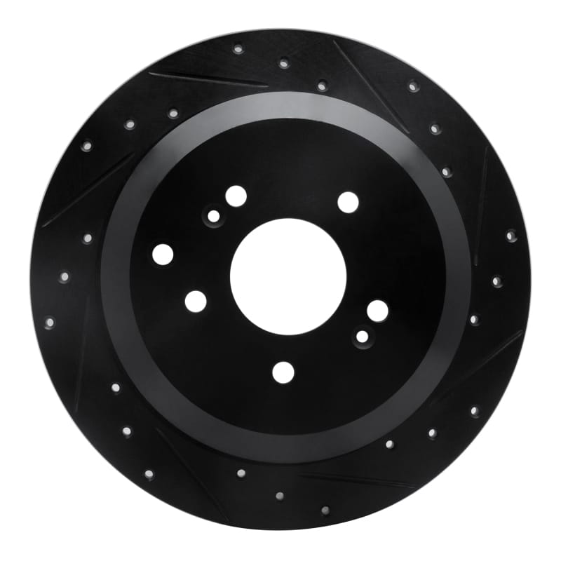 R1 Concepts — R1 07-12 Hyundai Veracruz Rear Right Drilled & Slotted Black Brake Rotor
R1 Brake Rotor Drill