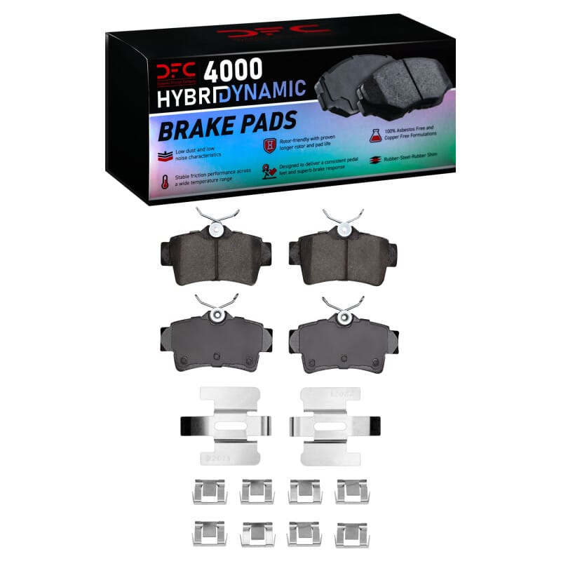 DFC — DFC 94-04 Ford Mustang Rear 4000 HybriDynamic Brake Pads and Hardware Kit
DFC Brake Pad Set