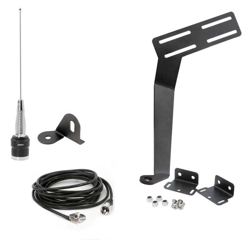 Rugged Radios — Rugged Radios 07-10 JK(2D) / 07-19 JKU(4D) 2-Way GMRS Radio Kit / 41 Watt - G1 Waterproof