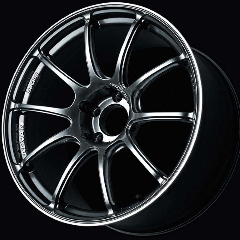 Advan — Advan RZII 17x8.0 +37 5x114.3 Racing Hyper Black Wheel