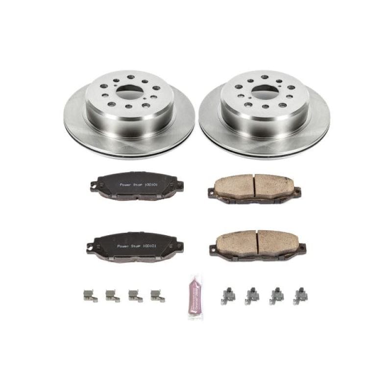 PowerStop — Power Stop 99-00 Lexus SC300 Rear Autospecialty Brake Kit