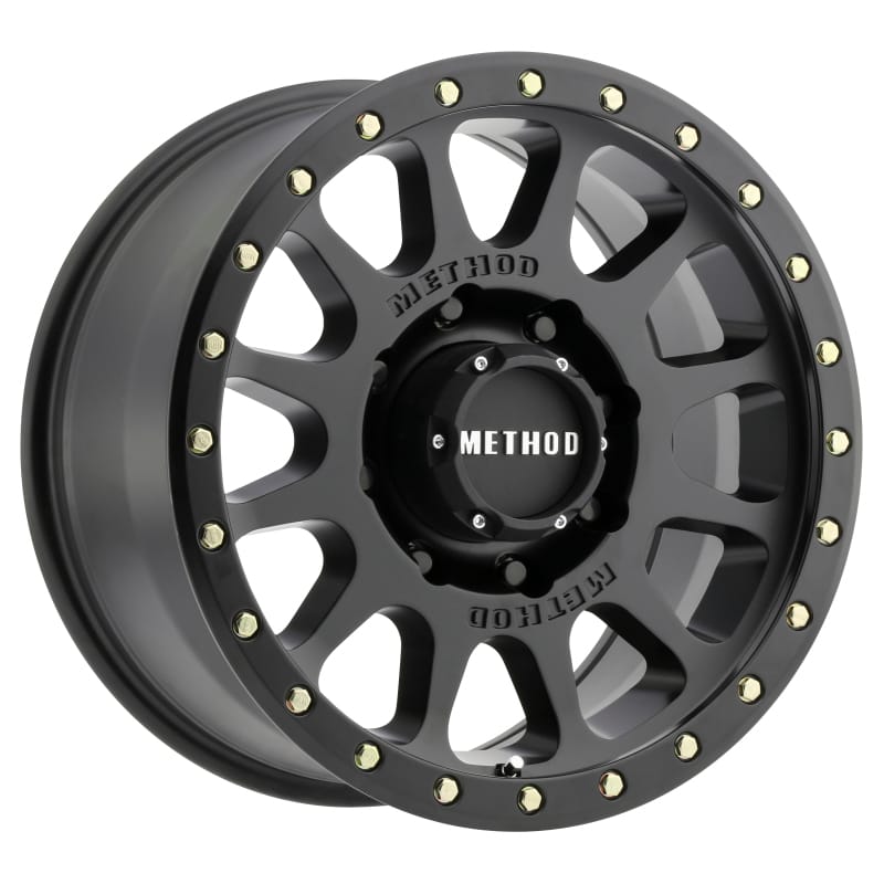 Method Wheels — Method MR305 NV HD 17x8.5 0mm Offset 8x6.5 130.81mm CB Matte Black Wheel