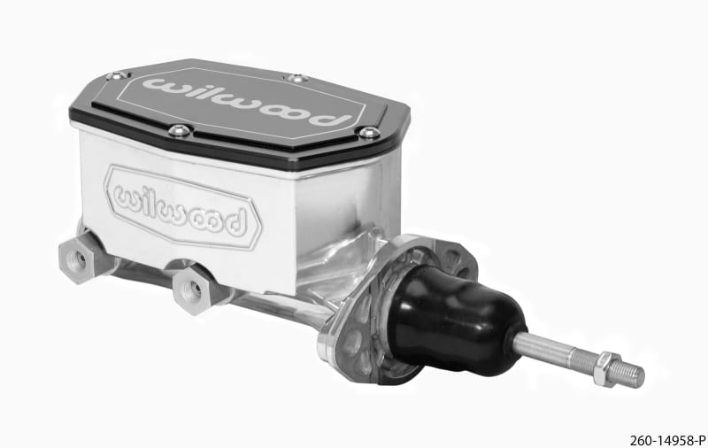Wilwood — Wilwood Compact Tandem Master Cylinder - 15/16in Bore - w/Pushrod (Ball Burnished)
M/C,TANDEM COMPACT