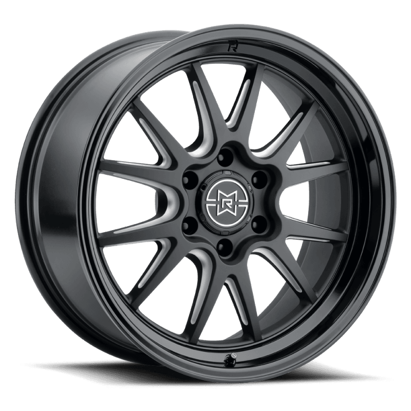 Raised Wheels — Method Raised MR802 20x10 / 6x5.5 BP / -18mm Offset / 106.25mm Bore - Double Black Milled Wheel