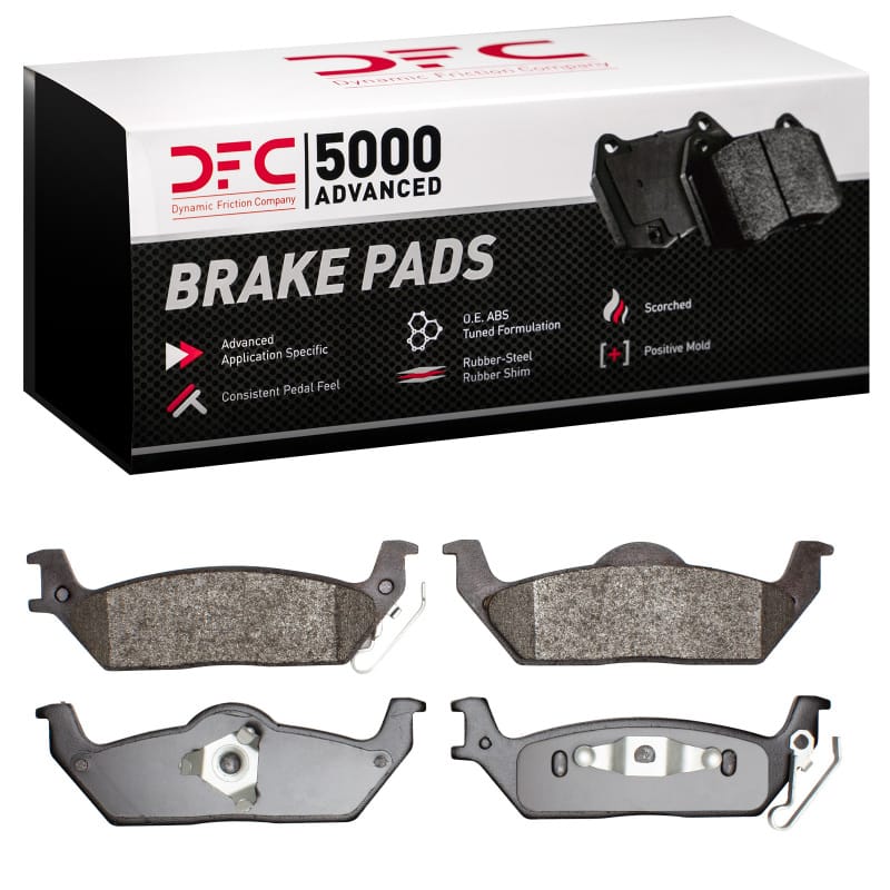 DFC — DFC 04-09 Ford F-150 RWD Rear 5000 Advanced Semi Metallic Brake Pads
DFC Brake Pad Set
