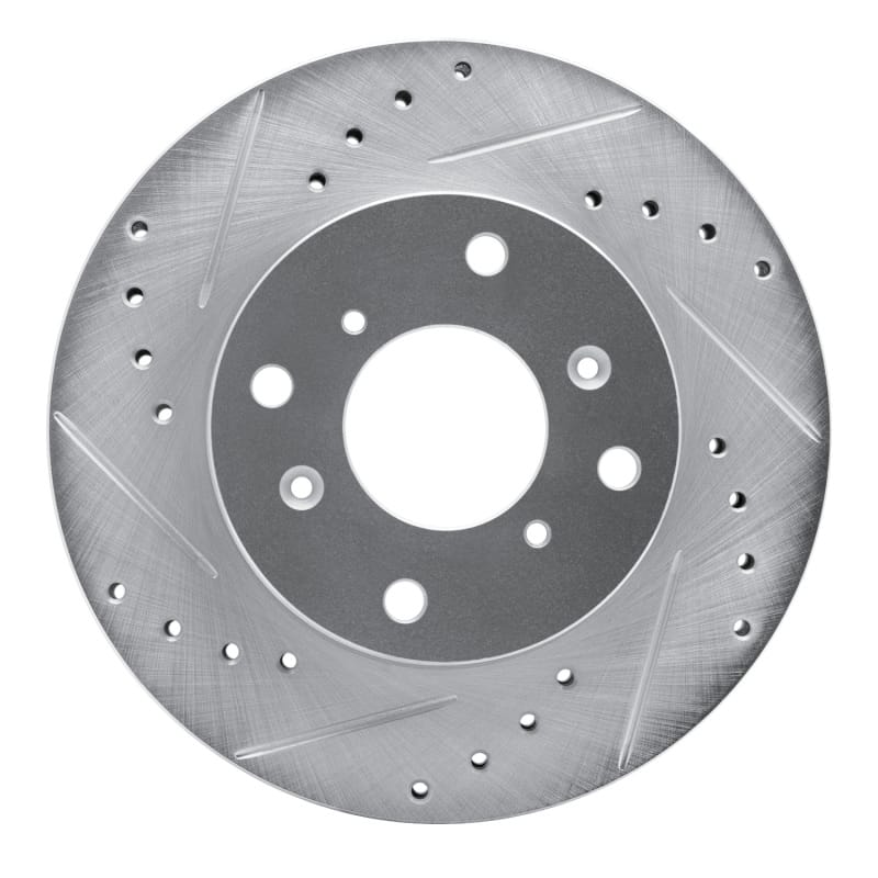 R1 Concepts — R1 98-02 Acura CL Front Left Drilled & Slotted Silver Brake Rotor
R1 Brake Rotor Drill
