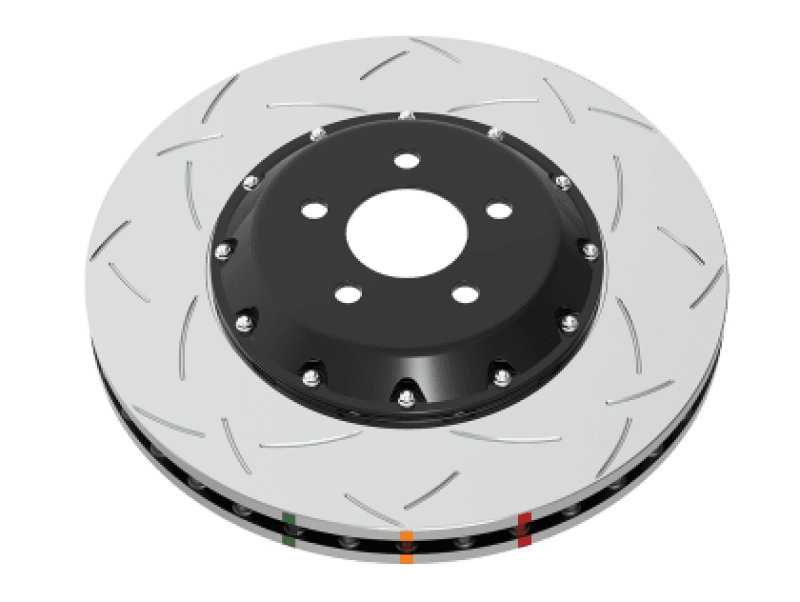 DBA — DBA 19+ Chevrolet Camaro ZL1 (w/ NAS Nuts) 5000 Series Black Hat XD Dimple KP Brake Rotor - Black