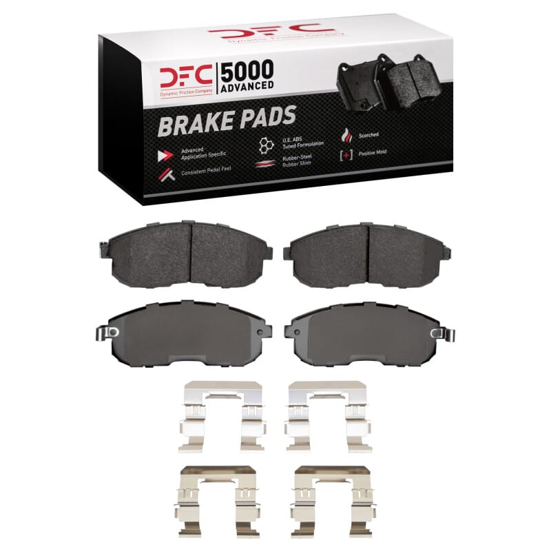 DFC — DFC 07-14 Suzuki SX4 Crossover Front 5000 Advanced Ceramic Brake Pads and Hardware Kit
DFC Brake Pad Set