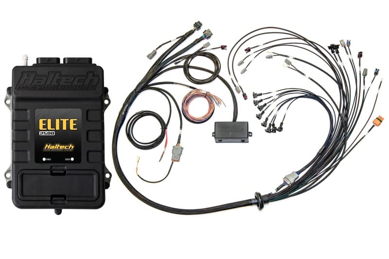 Haltech — Haltech Elite 2500 Terminated Harness ECU Kit w/EV1 Injector Connectors
ECU