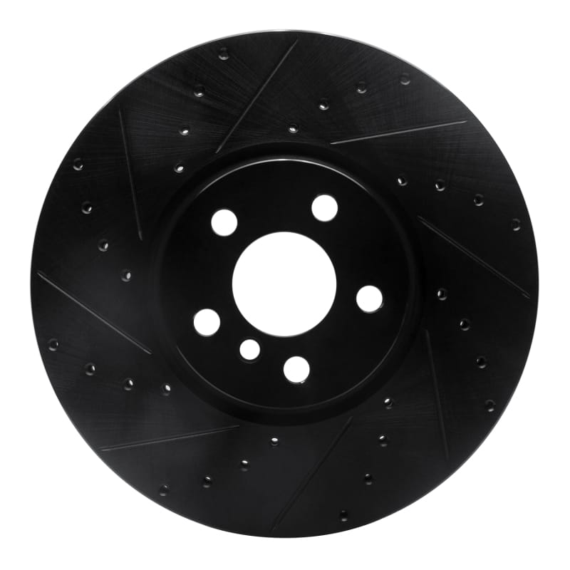 R1 Concepts — R1 15-19 Mini Cooper Clubman Front Left Drilled & Slotted Black Brake Rotor
R1 Brake Rotor Drill
