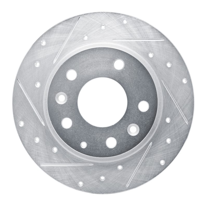 R1 Concepts — R1 14-25 Mazda 3 Rear Left Drilled & Slotted Silver Brake Rotor
R1 Brake Rotor Drill