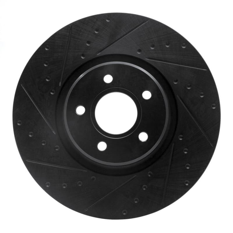 R1 Concepts — R1 04-19 Ford Focus Front Left Drilled & Slotted Black Brake Rotor
R1 Brake Rotor Drill