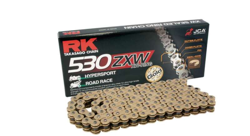 RK Chain — RK Chain GB530ZXW-120L XW-Ring - Gold