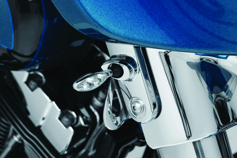 Kuryakyn — Turn Signal Mounts Satin Chrome