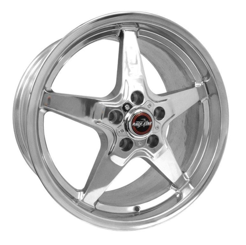 Race Star — Race Star 92 Drag Star 18x10.50 5x4.75bc 7.00bs Direct Drill Polished Wheel