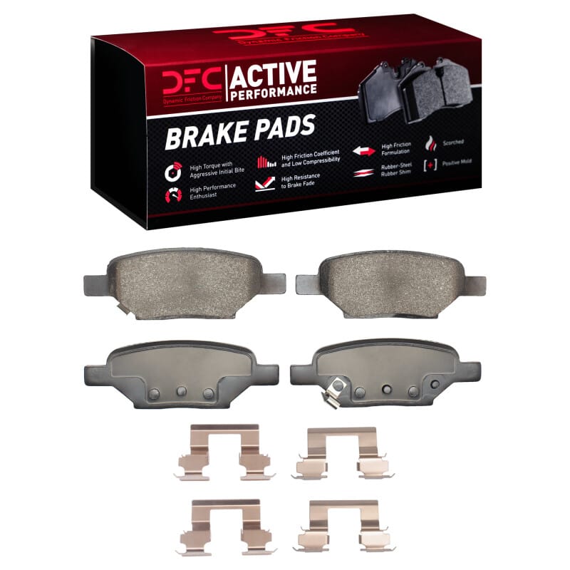 DFC — DFC 04-12 Chevrolet HHR Rear Active Performance Pads and Hardware Kit
DFC Brake Pad Set
