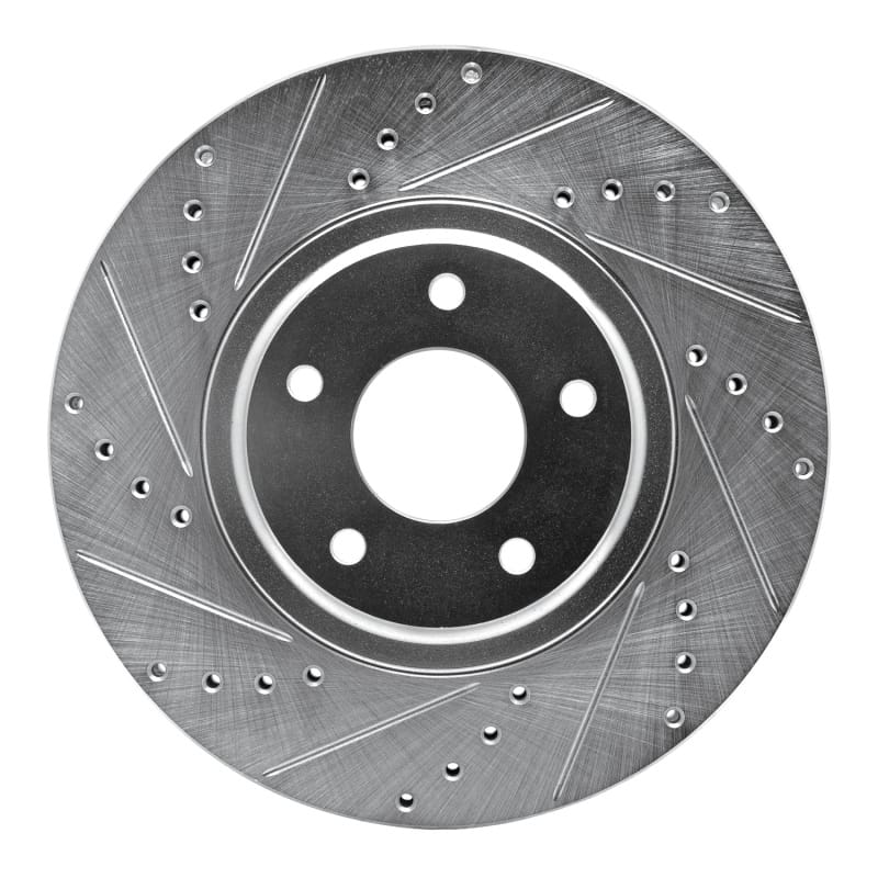 R1 Concepts — R1 03-05 Nissan Murano Front Left Drilled & Slotted Silver Brake Rotor
R1 Brake Rotor Drill