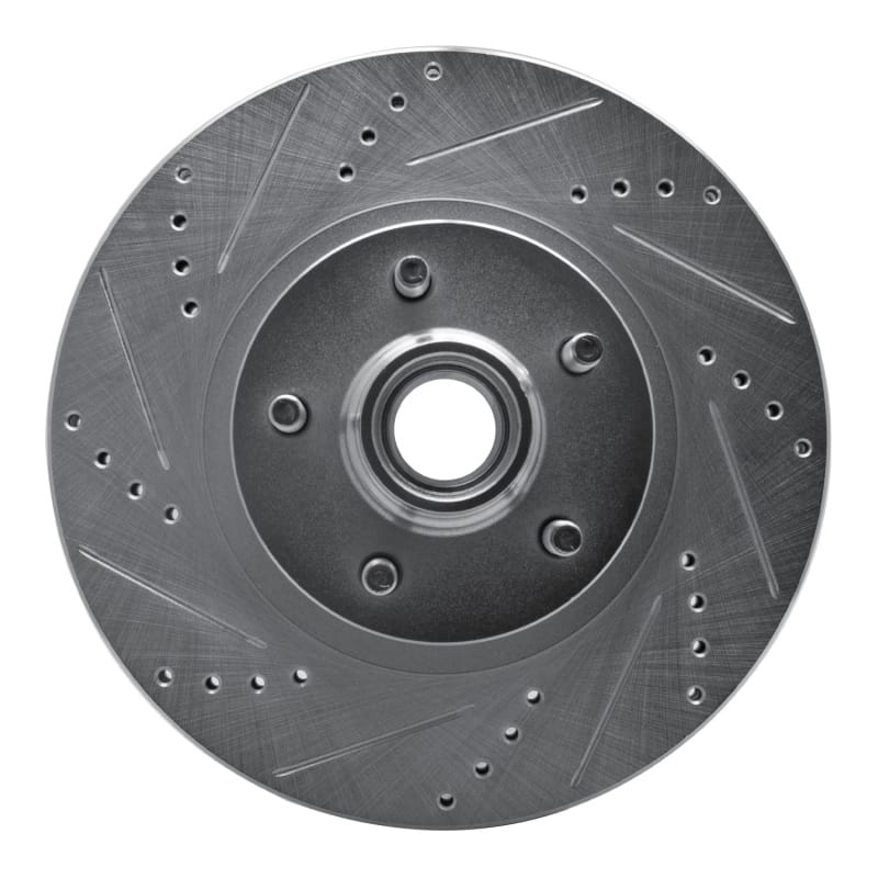 R1 Concepts — R1 01-05 Ford Explorer Sport Trac Front Left Drilled & Slotted Silver Brake Rotor
R1 Brake Rotor Drill