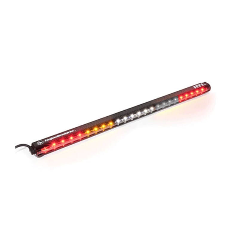 Baja Designs — Baja Designs RTL-W Solid Amber/White Center/Flashing Amber Straight 30in Light Bar