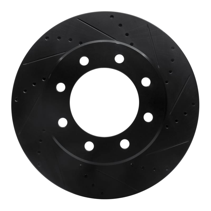 R1 Concepts — R1 09-25 Dodge Ram 2500 Front Right Drilled & Slotted Black Brake Rotor
R1 Brake Rotor Drill