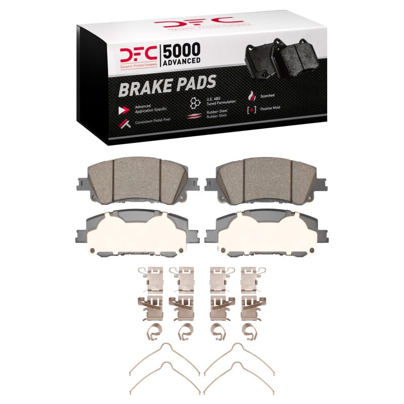 DFC — DFC 24-25 Mazda CX-90 Front 5000 Advanced Ceramic Brake Pads and Hardware Kit
DFC Brake Pad Set