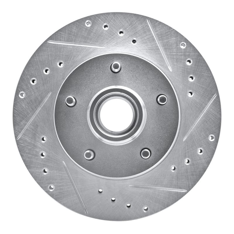 R1 Concepts — R1 1978-1990 Buick Electra Front Right Drilled & Slotted Silver Brake Rotor
R1 Brake Rotor Drill