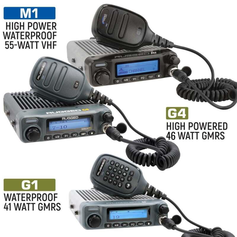 Rugged Radios — Rugged Radios Ford Raptor Two-Way Mobile Radio Kit 55 Watt M1-V - Business Band VHF