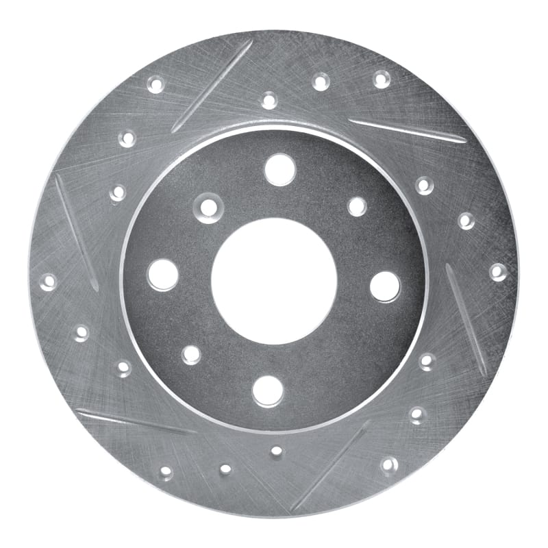 R1 Concepts — R1 88-92 Daihatsu CHARADE Front Left Drilled & Slotted Silver Brake Rotor
R1 Brake Rotor Drill
