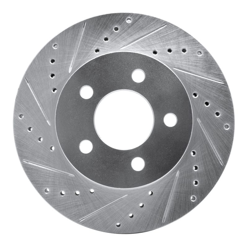 R1 Concepts — R1 02-07 Jeep Liberty Front Left Drilled & Slotted Silver Brake Rotor
R1 Brake Rotor Drill