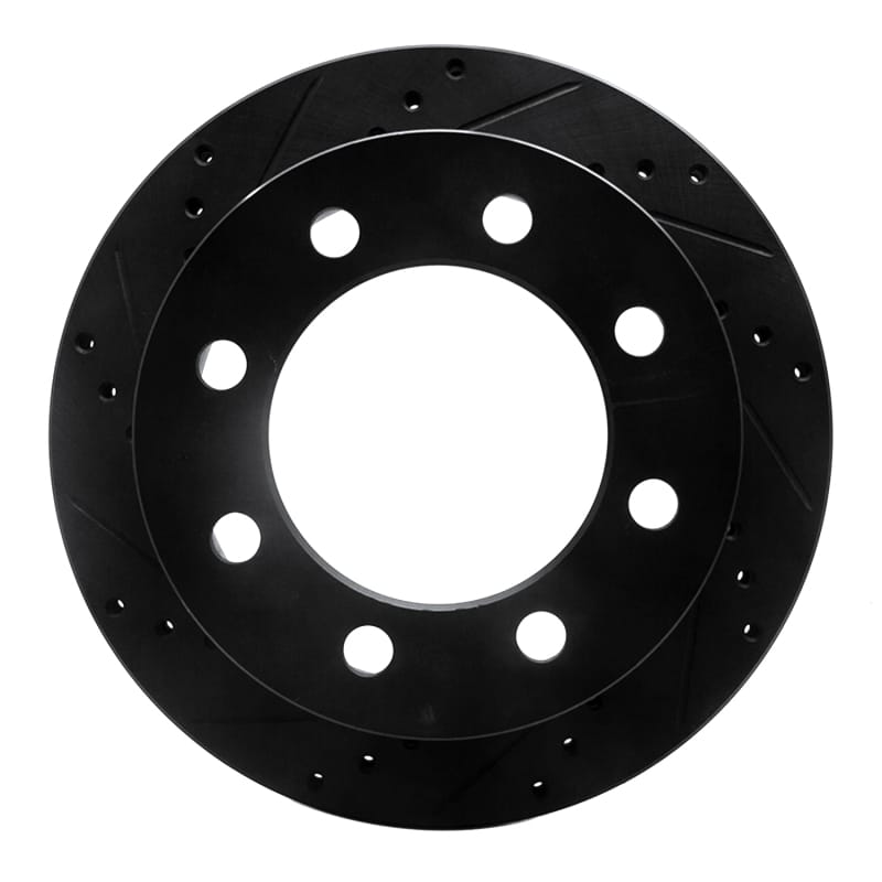R1 Concepts — R1 00-02 Dodge Ram 2500 Rear Left Drilled & Slotted Black Brake Rotor
R1 Brake Rotor Drill