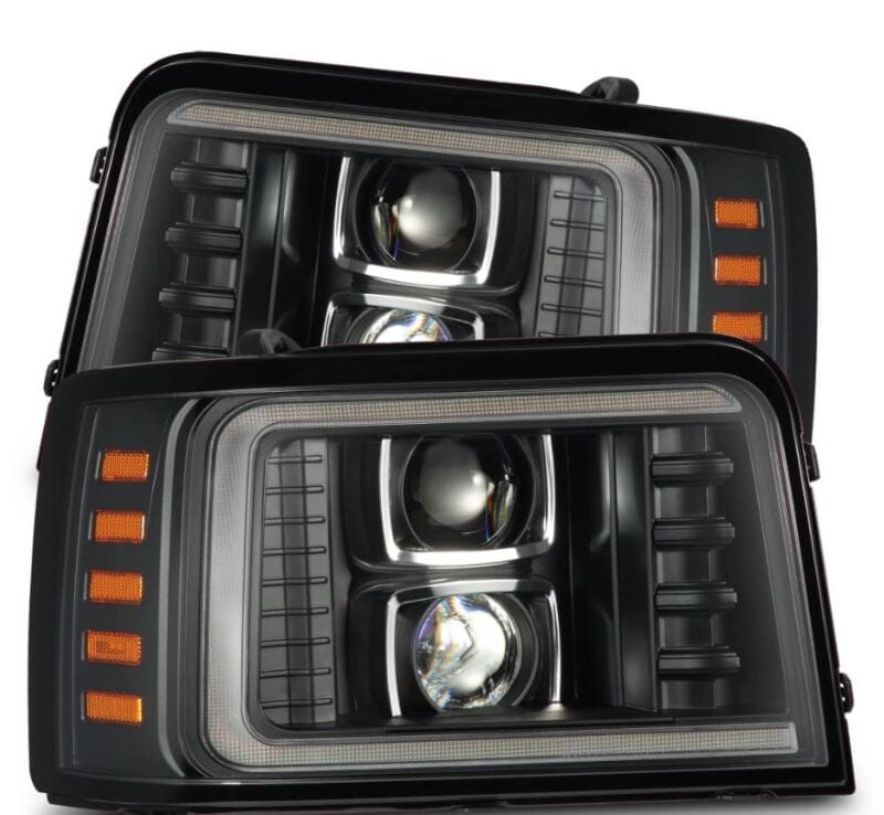 AlphaRex — AlphaRex 92-96 Ford F-Series/Bronco PRO-Series Proj Headlight Blk w/Seq. Sig & DRL
Projector Headlights