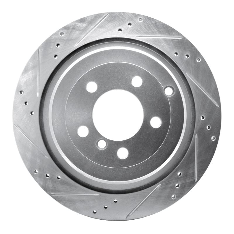 R1 Concepts — R1 06-12 Land Rover Range Rover Rear Left Drilled & Slotted Silver Brake Rotor
R1 Brake Rotor Drill