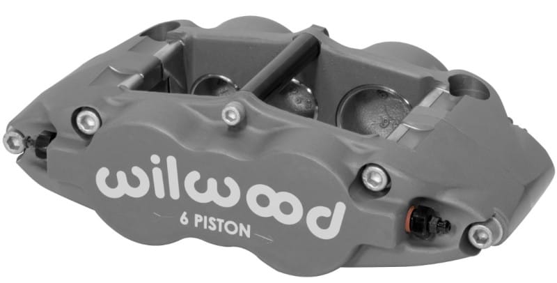 Wilwood — Wilwood Caliper-Forged Superlite 6R-R/H 1.62/1.12/1.12in Pistons 1.25in Disc
BRAKE CALIPER