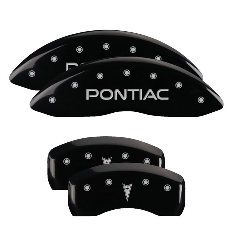 MGP — MGP 4 Caliper Covers Engraved Front Pontiac Rear Arrow Black Finish Sil Char 2004 Pontiac Bonneville
Caliper Covers