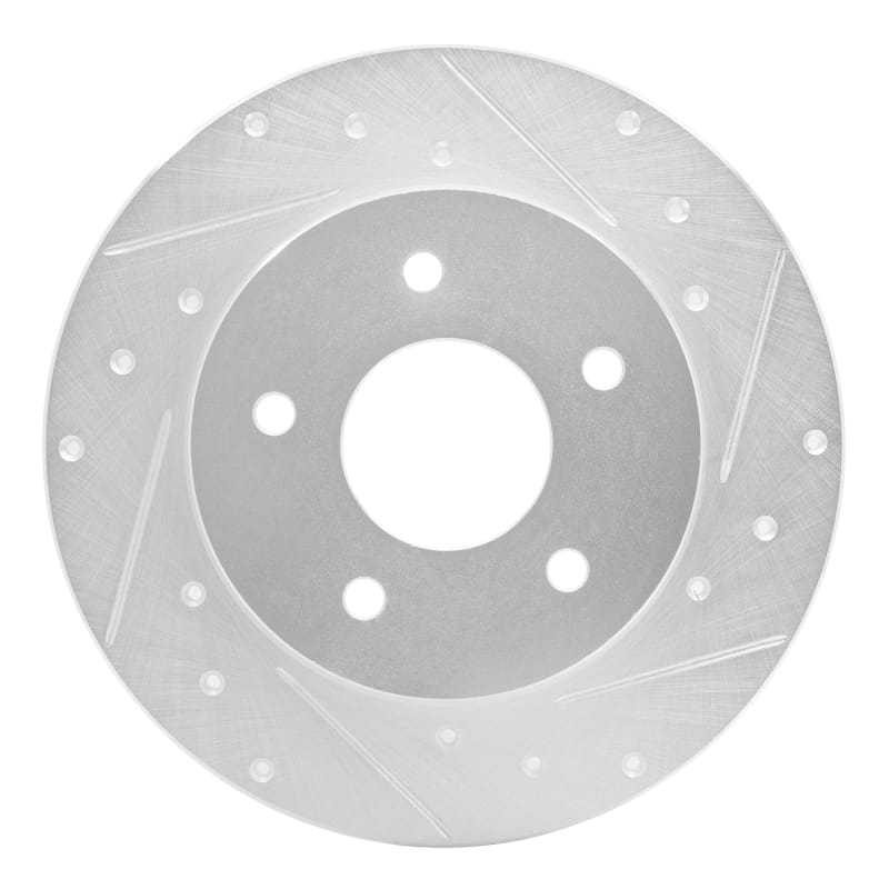 R1 Concepts — R1 19-25 Nissan Kicks Rear Right Drilled & Slotted Silver Brake Rotor
R1 Brake Rotor Drill